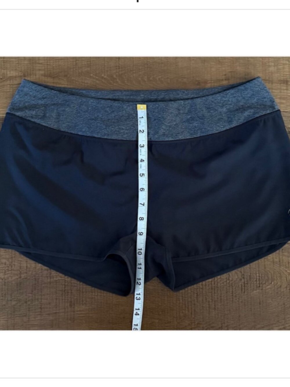 MPG Women's Black Athletic Shorts Running Gym Training Lined Zipper Pocket EUC - Picture 6 of 9